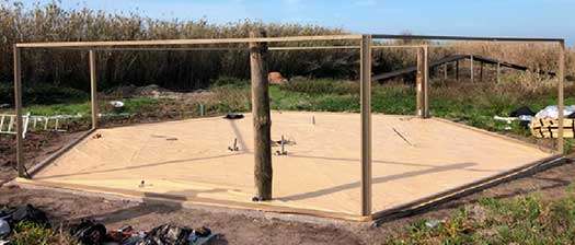 Estructura para Carpas Beduinas para Glamping